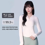 GOLDEN CAMEL Cape Sun Protection Clothing Anti-ultraviolet Breathable Ice Silk Quick-drying Skin Tights Sun Protection Jacket