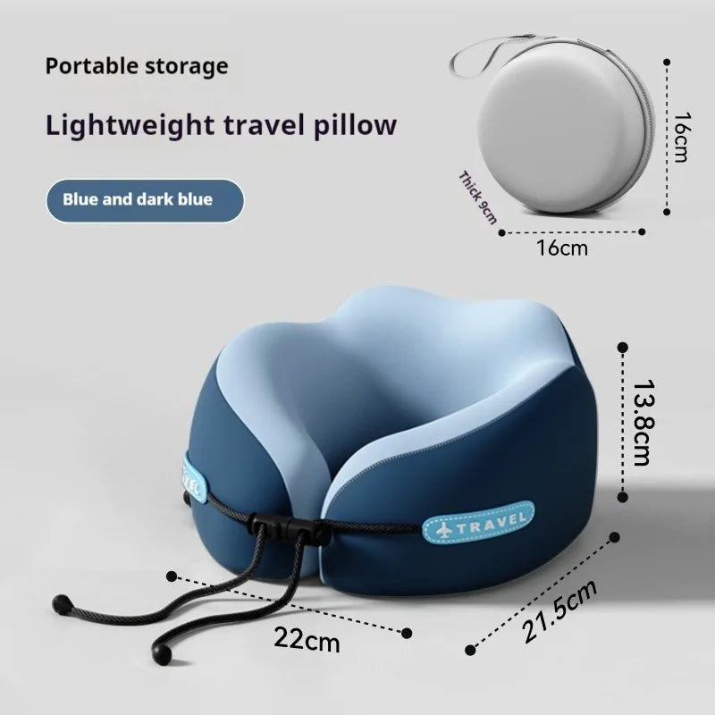 Ultimate Comfort Travel Neck Pillow - Soft Memory Foam Support