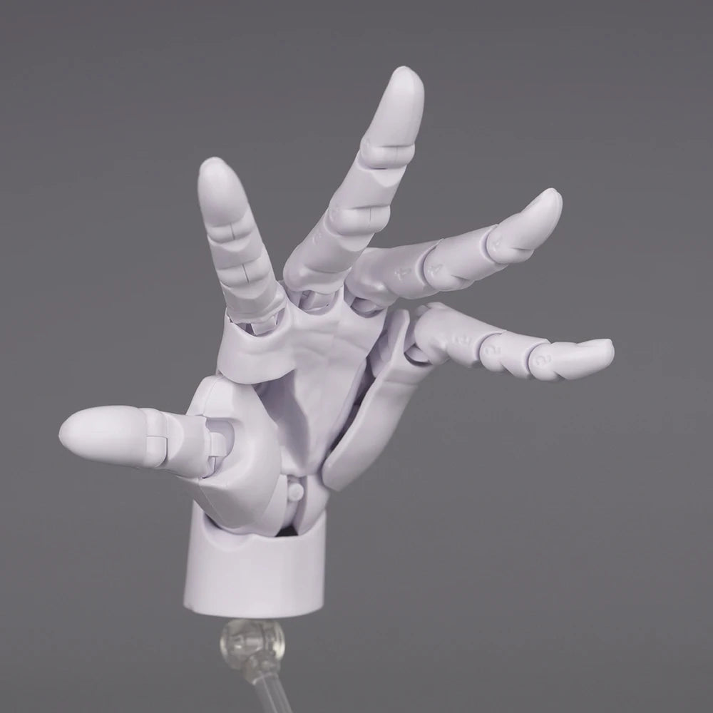 10.5cm Human Hand Model With Movable Finger Joints 1:2 Simulation Palm  Desktop Ornamenttoy Twisted Egg Surprise Blind Box