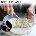 Stainless Steel Danish Dough Whisk Dough Mixer Sourdough Whisk Bread Whisking Tool Egg Whisk Dutch Whisk Baking Accessories