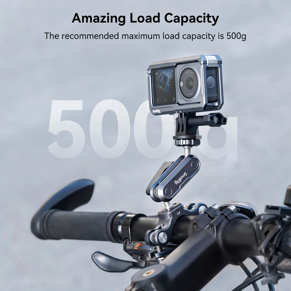 SmallRig Bike Motorcycle Handlebar Mount for Gopro, Pole and Roll Bar Mount for Gopro for Insta360 for DJI Action Cameras -4191