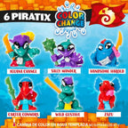 New Piratix Adventure World Blind Bag Wild Kingdom Series Find Color Change Action Figure Toy Include 1 Figure with Accessories