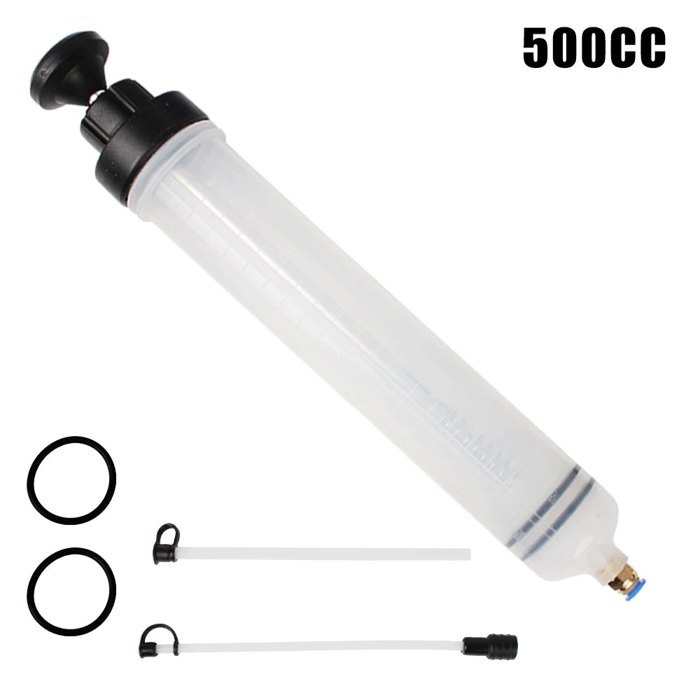 200cc 500cc 1500cc Fuel Transfer Filling Syringe Injecting Pump Suction Vacuum Brake Liquid Manual Car Oil Fluid Extractor