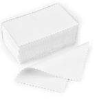 10Pcs/pack Multi Size Silver Polishing Cloth Jewelry Cleaning Anti Tarnish Reusable Soft Wiping Cloth Keep Jewelry Shining Tools