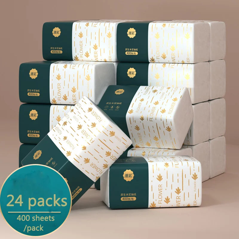 30 Boxes of Paper Towels Full Box Affordable Household Toilet Paper Household Napkins Paper Towels Toilet Paper