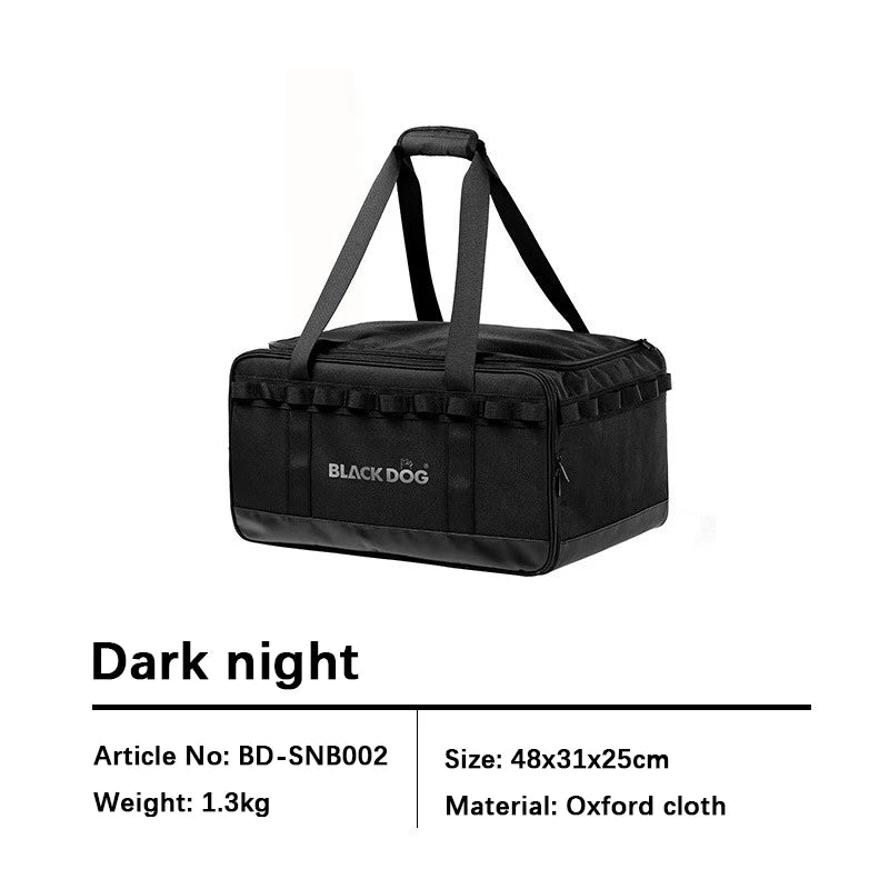 Blackdog Camping Storage Bag 30L Gear Sorting Sundries Portable Large Capacity Outdoor Storage Bag Toolkit 300D Oxford Cloth