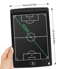 8.5/16-Inch LCD Electronic Football Coaching Tactical Board Strategy Marker Board Soccer Coach Blackboard for Sports Training