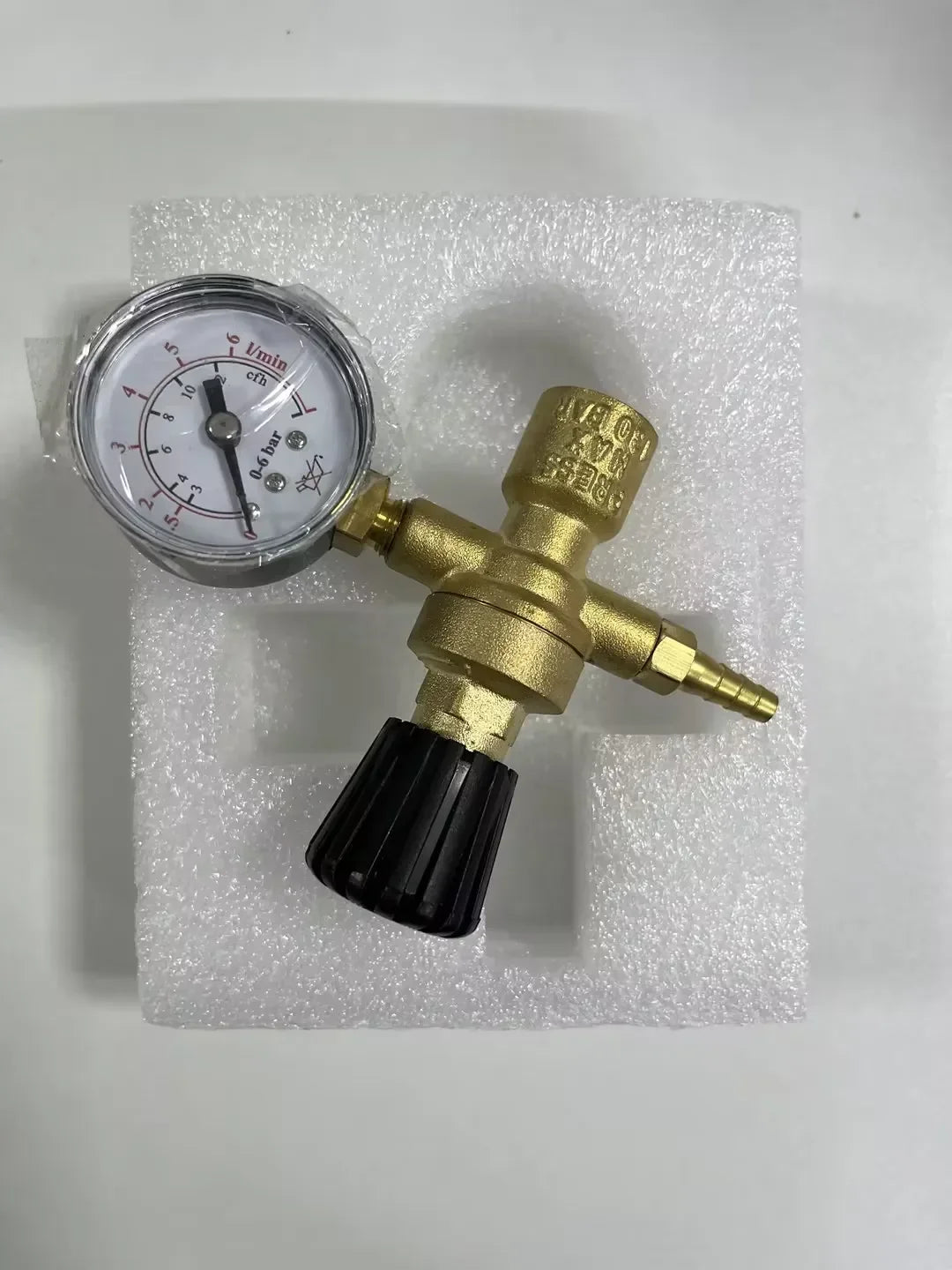 Gauge Instrument 36v220V Two Welding Pressure Reducing Valve M10 * 1 Mini Argon Carbon Dioxide Pressure Reducer Pressure