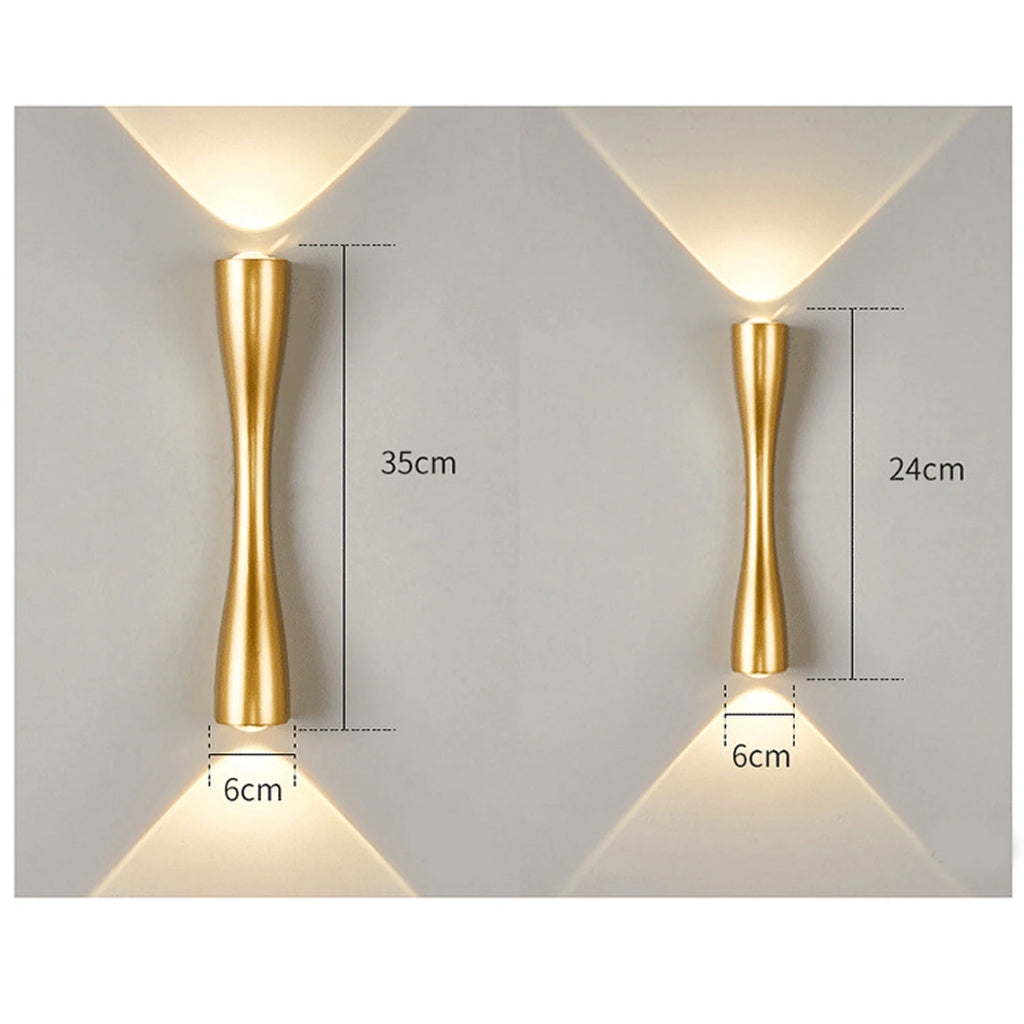 Led Wall Lamp Interior Wall Light IP65 Waterproof Outdoor Lighting For Home A85-265V Bedroom Bedside Light Fixture 6W 12W