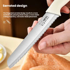 Bread Knife Serrated Special Knife For Making Sandwiches Beignet Cutlery Baguette Specialt Toast Slicing Knife For Baking Tool