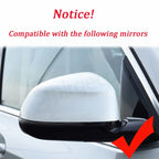 BMW X3/X4/X5/X6/X7/iX3 2018-2023 rearview mirror cover caps, M style, 2pcs