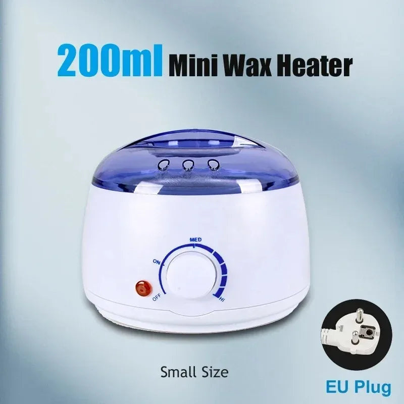 Wax Heater Warmer Machine For Hair Removal Depilation Wax Dipping Epilator Paraffin Pot and Wood Sticks Kit