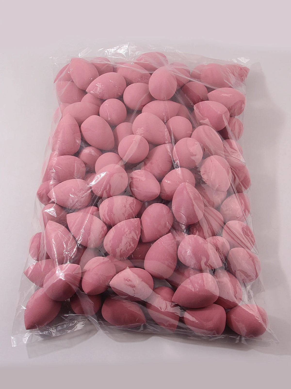 100PCS large makeup sponge, suitable for face cream and powder concealer, loose powder makeup applicator
