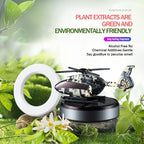 Car Solar Air Freshener Automatic Rotation Essential Oil Diffuser Dashboard Camouflage Helicopter Ornaments Remove Odor