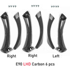For BMW 3 Series 2005-2012 E90 E91 E92 Replacement Door Handle 6pc LHD RHD Door Interior Handle 316 318 320 325 328 330