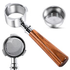 51mm Bottomless Coffee Portafilter With 2 Cups Basket for Homix Hibrew h11 Oster Cecotec Phico Brayer br1101 Espresso Machine