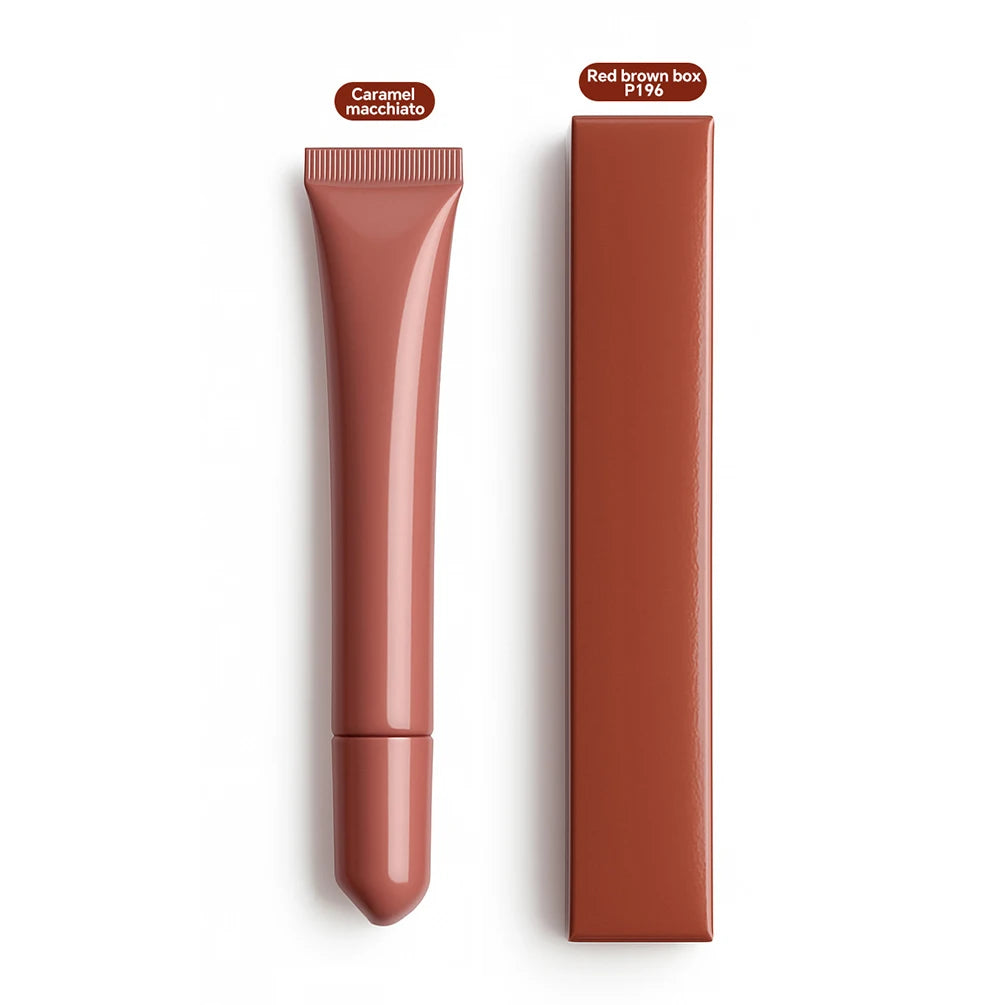 Private Label Lip Oil Custom Logo 10ml Polypeptide Colored Lip Balm Arnica Lipgloss Super Moisturizing Gel Plumping Makeup Hose