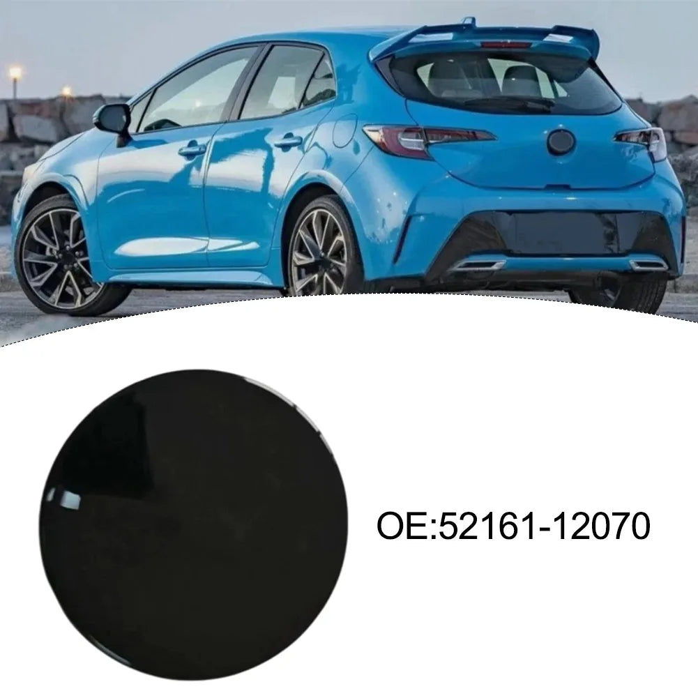 Rear Bumper Tow Hook Cover Cap For Toyota For Corolla Hatchback 19-22 5216912170 Rear Bumper Trailer Cover Automobiles Parts