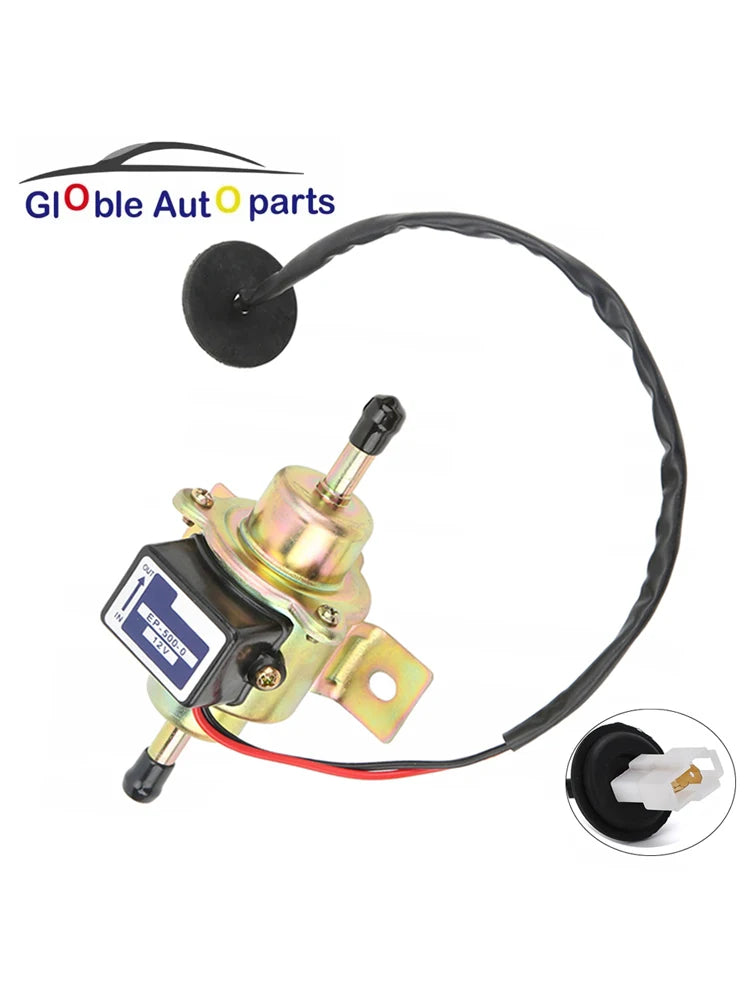 12V Universal Low Pressure 3-5 psi Petrol or Diesel Electric Fuel Pump For Kubota Yanmar Cub Cadet EP500-0 EP-500-0 FP7901-017