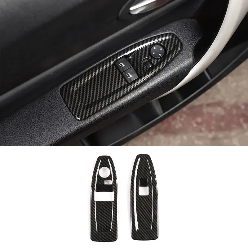 BMW 1/2 Series F20 F21 F22 F23 2012-2018 ABS Carbon Fiber Interior Trim Sticker Set