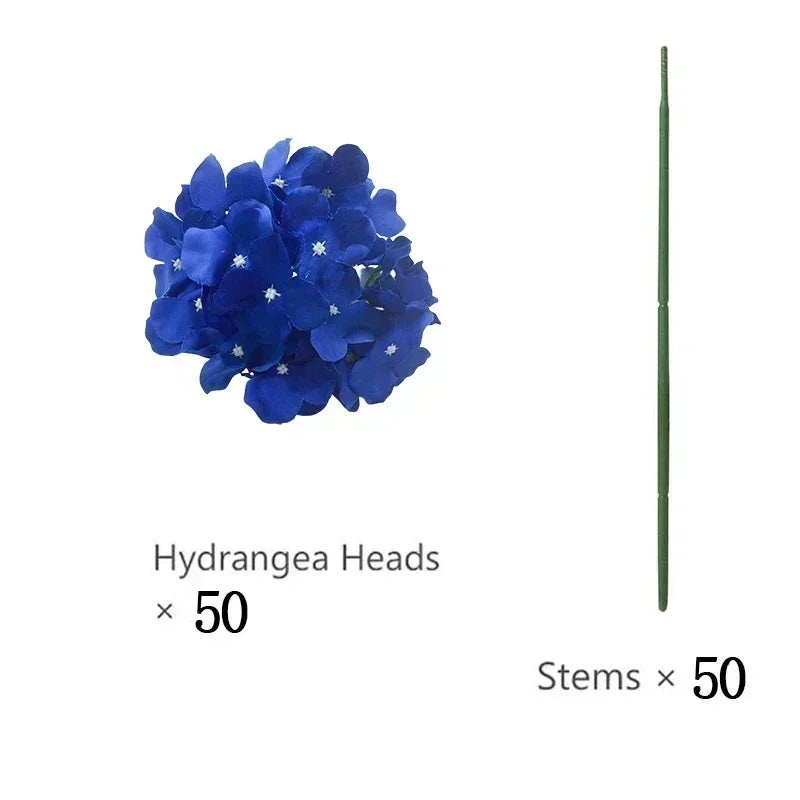 Dark Blue Stems / 50 PCS