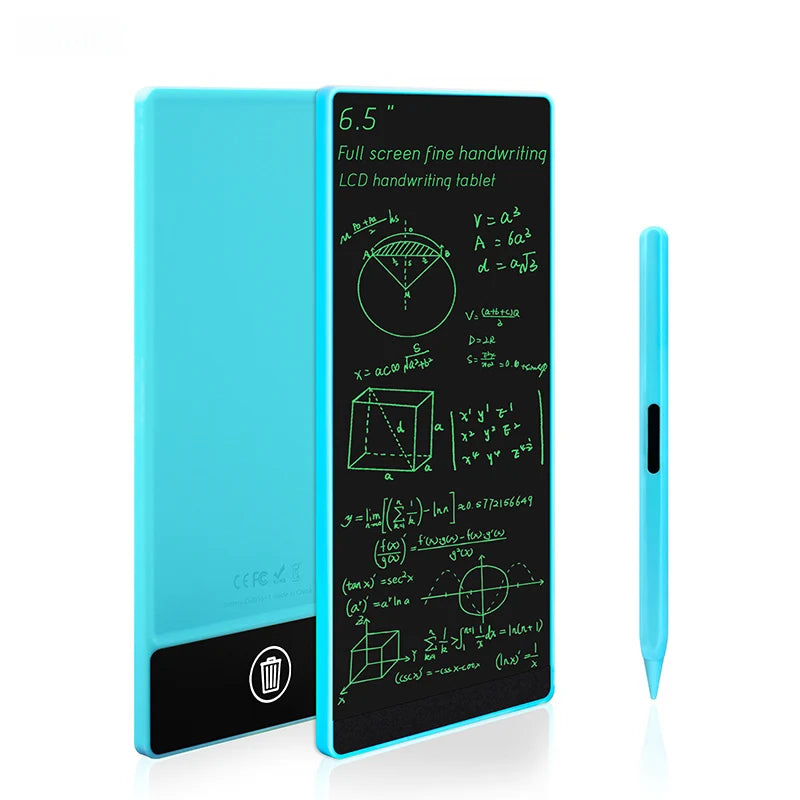 6.5-inch Screen Superfine Handwriting LCD Writing Board Meeting Magnetic Single/Double Sided Pad Liquid Drawings Tablet