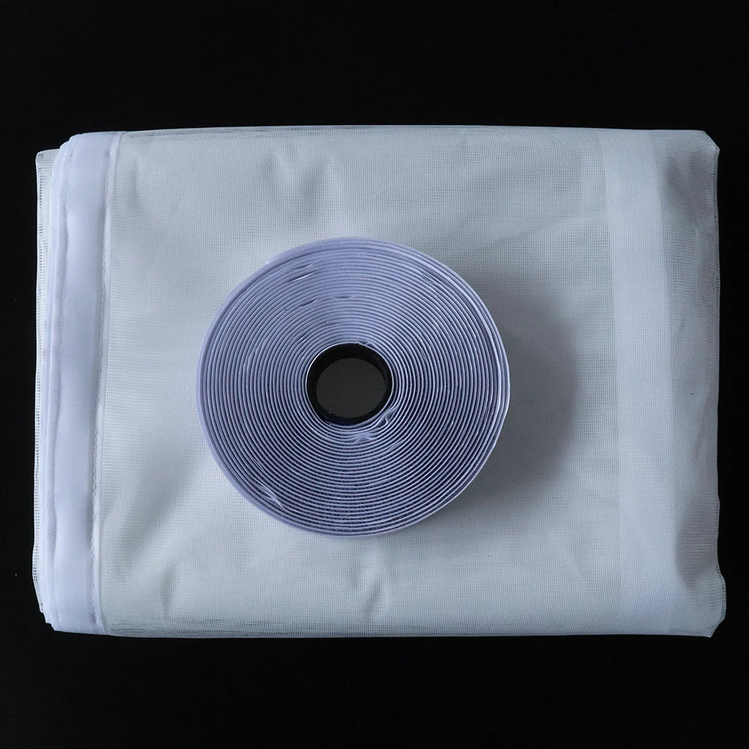 Mosquito Nets for Window,anti-mosquito window screens,Mesh Anti Insect Air Tulle Invisible white Fiberglass Mosquitoes and Flies