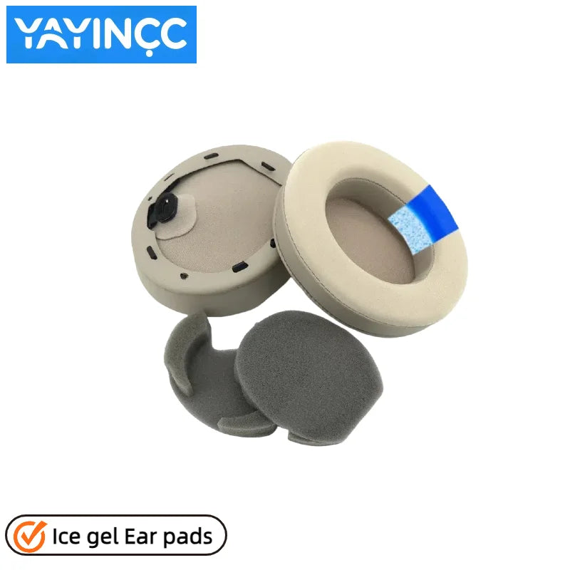 Sony WH-1000XM4 Replacement Ear Pads & Headband Cushion Set, Protein Leather Memory Foam