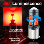 7443 1157 3157 P21W LED Canbus Bulb LED Brake Lights Stop Lamp P21/5W BAY15D W21/5W T20 P21/7W T25 BA15S 1156 Red Strobe Flash