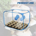 1PC Mushroom Grow Still Air Box Portable Plastic Mycology Fume Hood Propagation Stations Mushroom Grow Kit Growing Containers