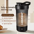 Electric Blender Cup Portable Blender Cup Milk Powder Protein Powder Blender Automatic Shaker Cup Home Travel Outdoor Sports Gym