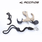 Colorful UV 3/4 Finger Release adjustable Compound Bow Release Aid Device Grip Archery Outdoor Shooting Hunting Accessory