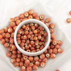 6# 8# 100pcs China Ceramic Colorful Beads Bandmade Procelain Bead For Jewelry Making #A507C