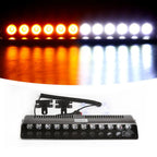 12 LED Strobe Warning Alarm Light Auto Warning Lamp Window shield Flashing Emergency Sucker Lamp Cheap Red Blue White Yellow
