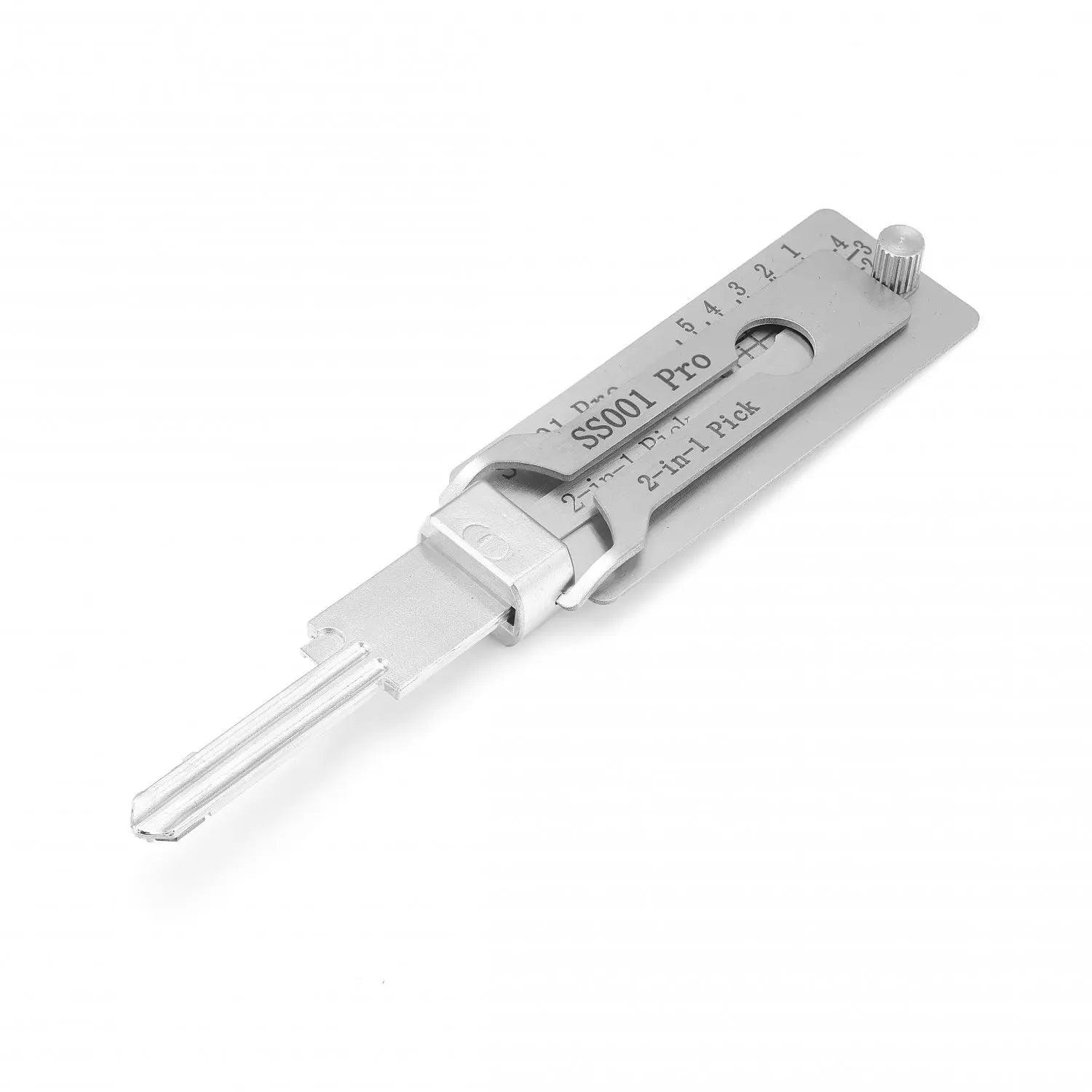 SS001/2 PRO KW1/5 SC1/4 Key Decoder Stainless Steel Precision Tool O-ring Pickup Kit Hook Tool Pickup Hand Tool Lock Decoders