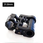 Litepro 25.4 to 31.8 Bicycle Handlebar Stem Folding Bike Table Bmx Bridge Handle Bar Short Power Adjustable Double Stem Riser
