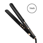 Professional Hair Straightener 1 Inch High Temperature 480℉ Keratin Treatment Flat Iron Hair Curler Dual Voltage Hair Styler