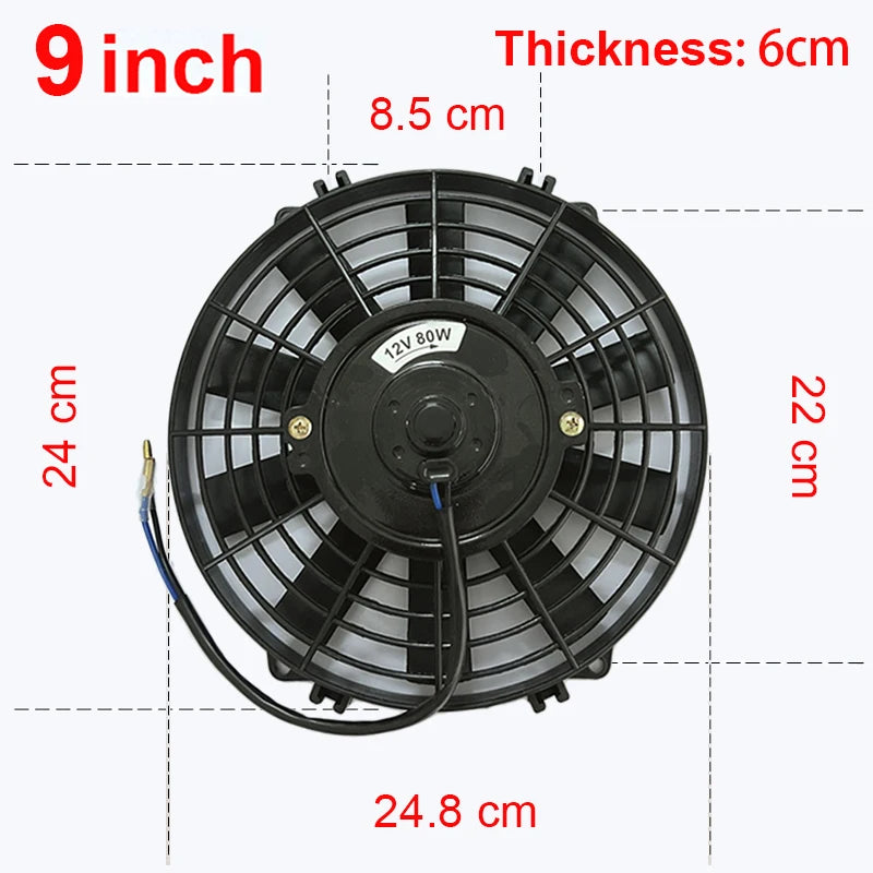 9 inches 12V