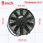 9 inches 12V