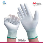 10-30 pairs of nitrile safety coated work gloves, PU gloves and palm coated mechanical work gloves, obtained CE EN388