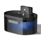 2.2L Automatic Pet Water Fountain for Cats & Dogs, Silent Induction Sensor, Rectangle