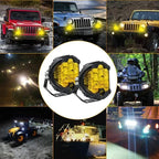 LED Sport Work Lamps 3'' 5'' 7'' Automobile For Lada Offroad 4X4 Vehicle Auxiliary Lights Led 7Inch Jeep Combo Driving Headlamp