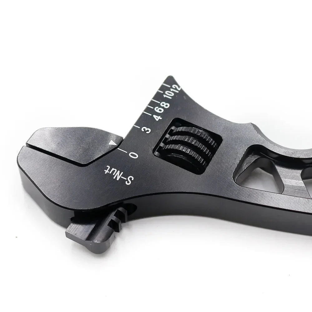 Adjustable AN Aluminum Wrench Hose Fitting Tool Aluminum Spanner AN3-AN12 Wrench Spanner Fitting Tools