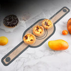2Pcs Silicone Bread Sling for Dutch Oven Reusable Non-Stick Baking Mat with Long Handles Dough Transfer Liners for Pastry