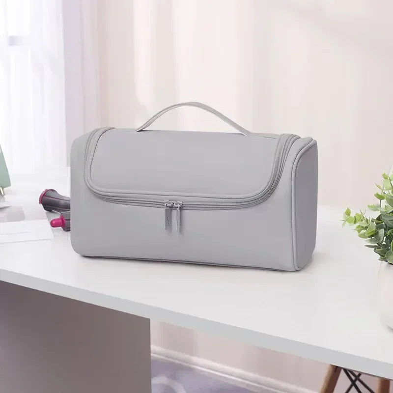 Hideable Hanging Hook Hair Dryer Case Portable Non-slip Hair Tools Pouch Water proof Large Capacity Curling Iron Storage Bag