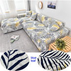 Sofa Cover for Living Room Stretch Printed Sofa Slipcover L shape Corner Sofa Covers funda sofa Elastic Couch Cover 1/2/3/4-seat