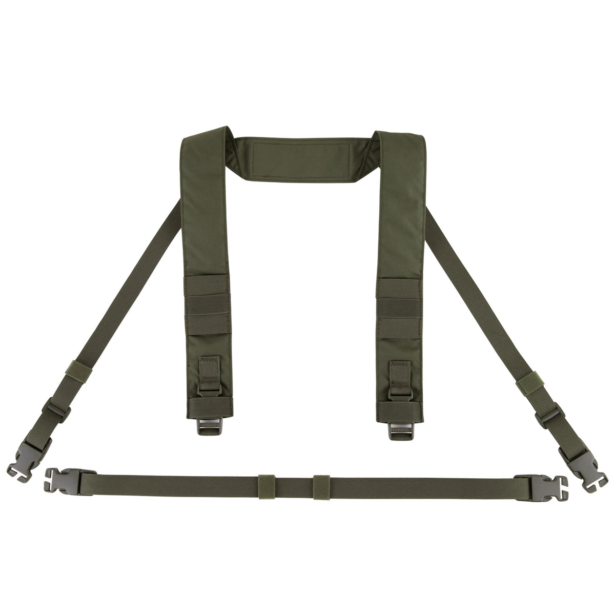 KRYDEX Micro Fight Fat Strap H Harness For MK3 MK4 D3CRM Chest Rig Spiritus Style Shoulder & Back Strap With Male Female Buckle