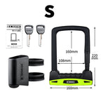 Ultimate Etook U-Lock: Unbreakable Security for Bikes & Motorcycles