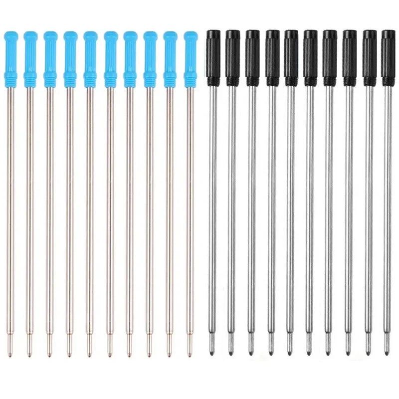 50/5 Pcs/lot L:4.5 in Ballpoint Pen Refills for Cross Pens Medium Point Blue Black Ink School Office Supplies Stationery