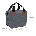 【New】Photo Printer Bag Fit for SELPHY CP1500 CP1300 CP1200 Polyester Photo Printer Case with Pockets Detachable Divider